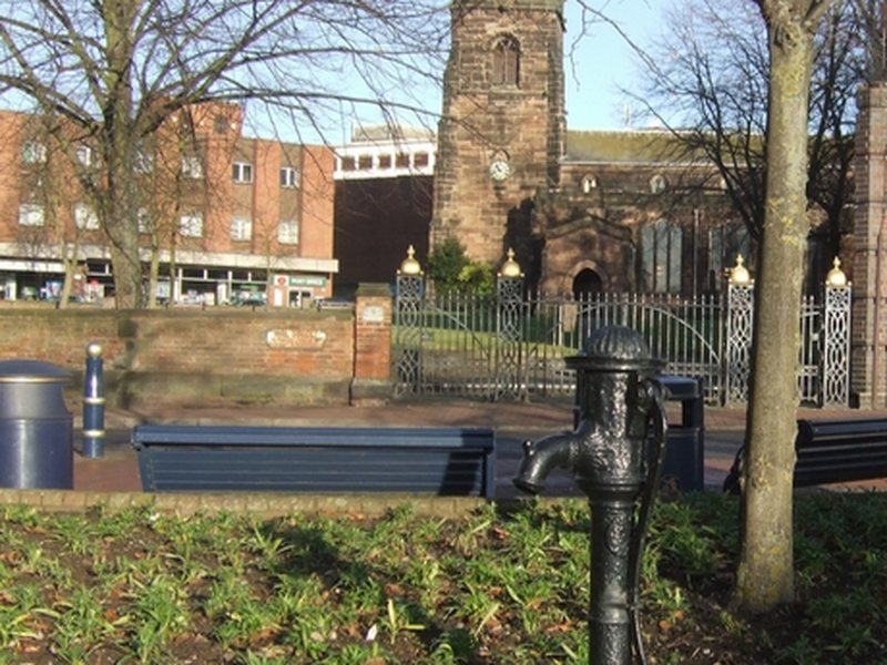 St Luke’s Church in Cannock town centre