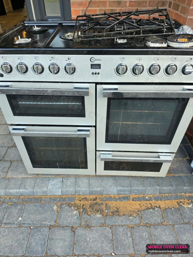 Double Oven before professional oven cleaning in Codsall, Wolverhampton WV6 — October 2026