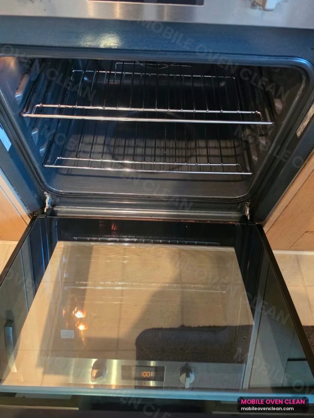 Single Oven after professional oven cleaning in Coseley WV14 — October 2026