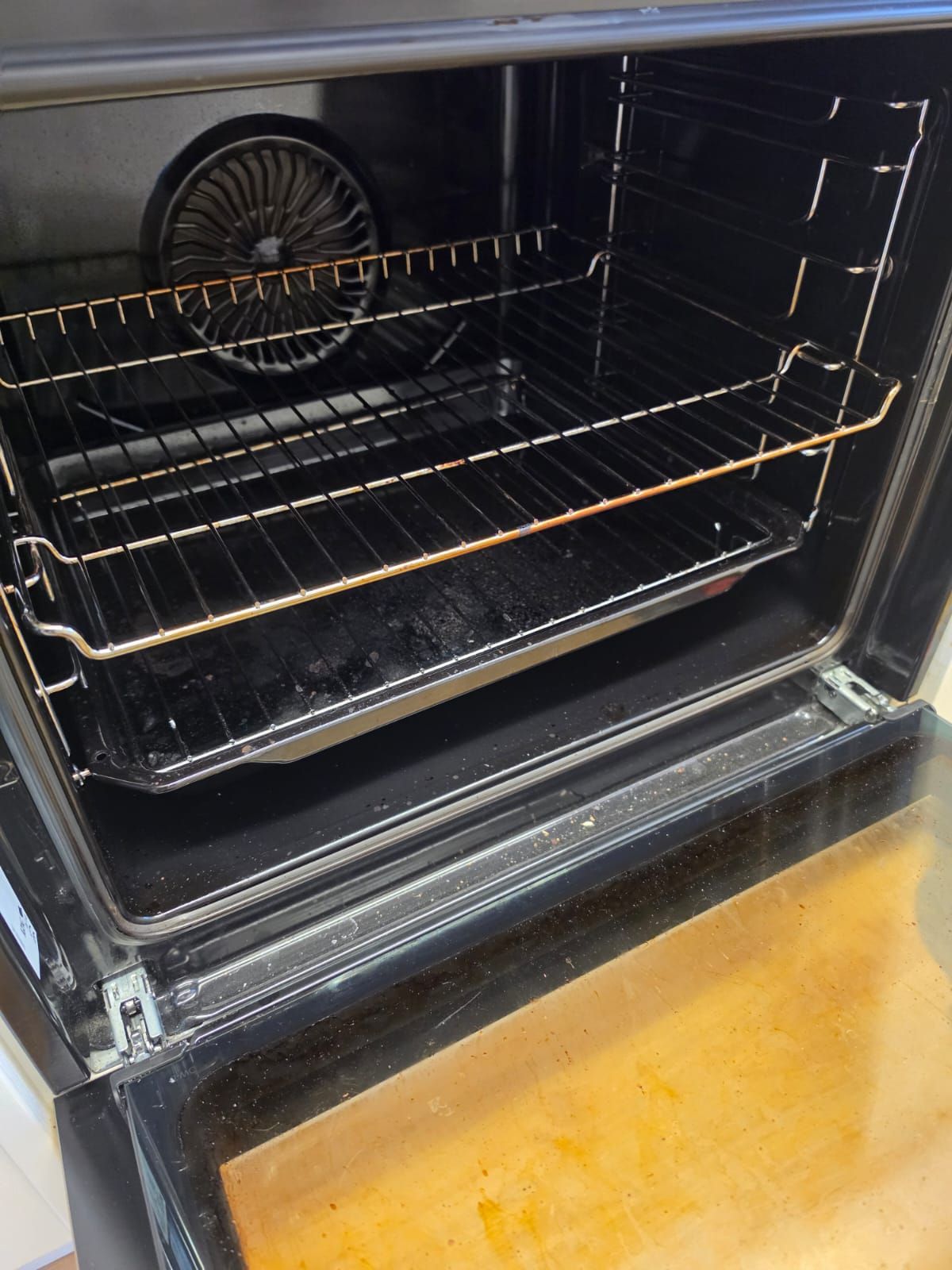 Lg Single Oven before professional oven cleaning in Finchfield, Wolverhampton WV3