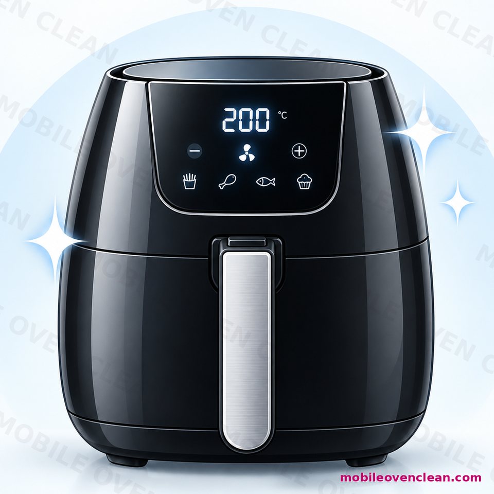Air fryer cleaning by Mobile Oven Clean