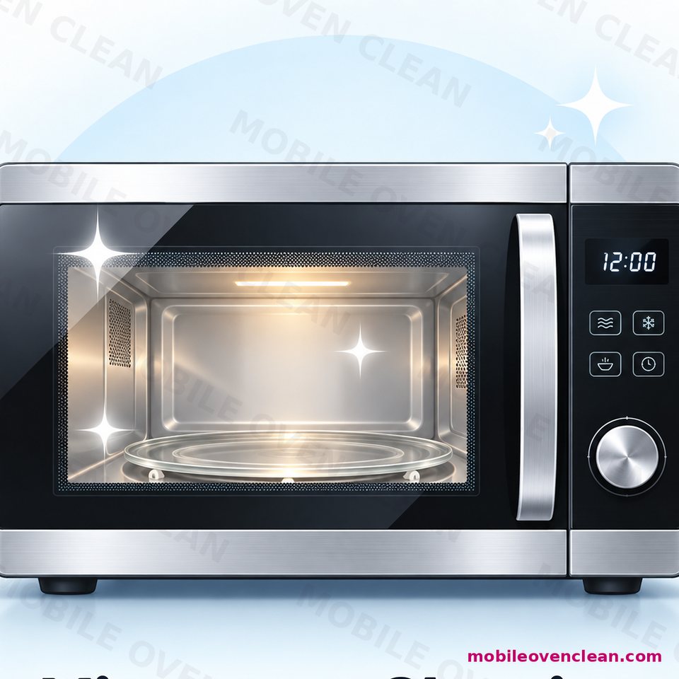 Microwave cleaning by Mobile Oven Clean